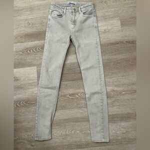 Zara Skinny jeans Grey size 2